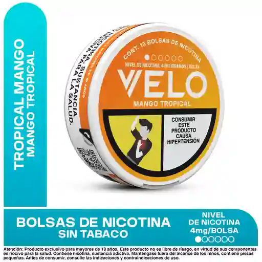 VELO Mango Tropical 4mg.