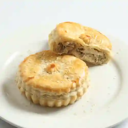 Pastel de Pollo y Champiñones