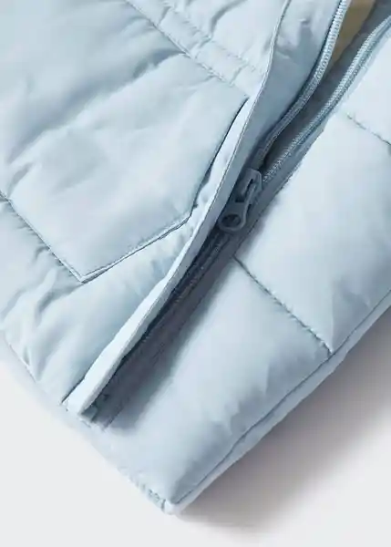 Abrigo Anorak Winnie5 Celeste Talla 64 Niños Mango