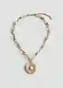 Collar Catalina Oro Talla 99 Mujer Mango
