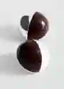 Pendientes Carol Plata Talla 99 Mujer Mango