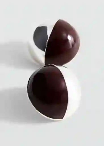 Pendientes Carol Plata Talla 99 Mujer Mango