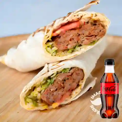 Combo Burrito Mexicano + Coca-Cola Zero 250 ml