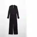 Vestido Mono Martuca Negro Talla S Mujer Mango