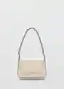 Bolso M Degrade Off White Mujer Mango