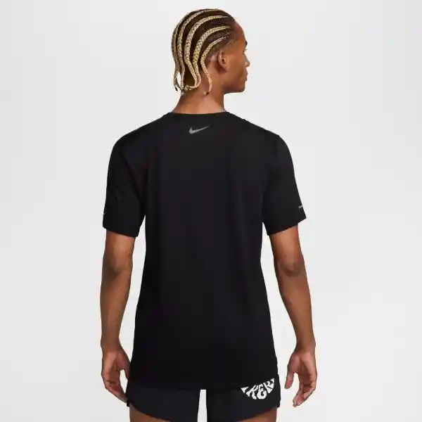 Nike Camiseta Df Rise 365 Run Energy Correr Hombre Negro XL