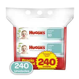 Huggies Toallitas Húmedas Cuidado 4 en 1