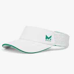 Mission Gorra Visor Rígida Con Enfriamento Blanca