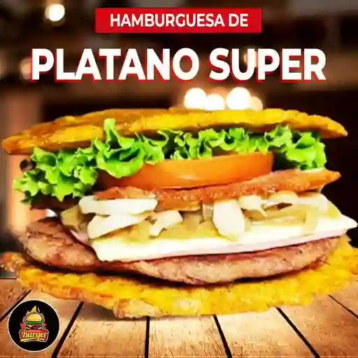 Hamburguesa de Plátano Super