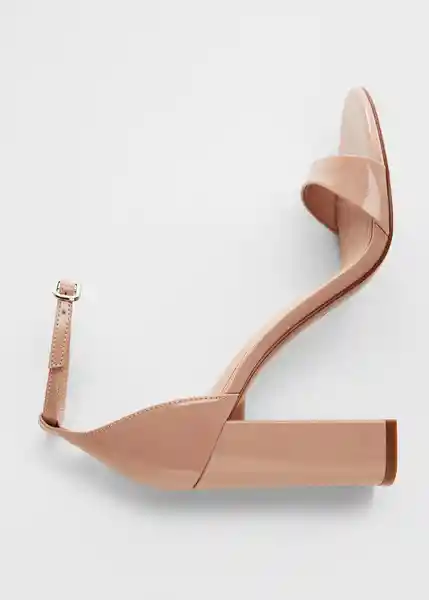 Sandalias Batia Nude Talla 41 Mujer Mango