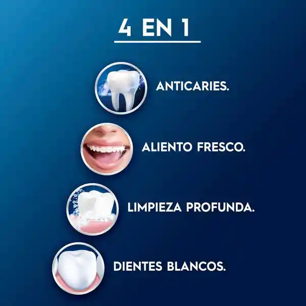 Crema Dental Con Flúor Oral-B Complete 4En1 80g 3 uds