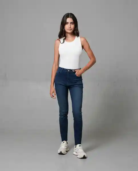 Jean Mujer Azul 14 239F100_AZU174021 Rifle