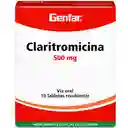 Genfar Claritromicina (500 mg)