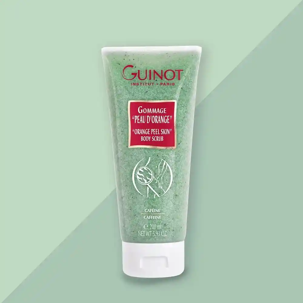 guinot exFoliante orange peel skin