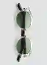 Gafas Justin Blanco Talla 99 Hombre Mango
