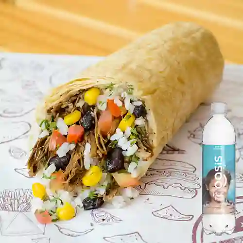 Combo Burrito/Tazón Vegetariano +Oasis S/gas 500ml