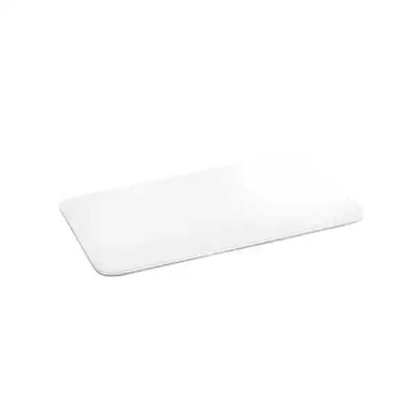 Wilmax Plato Blanco Plano Rectangular 25.5 x 14.5 cm