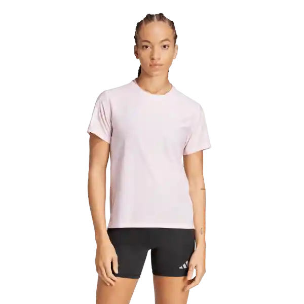 Adidas Camiseta Manga Corta Otr B Tee Correr Mujer Rosado T.S