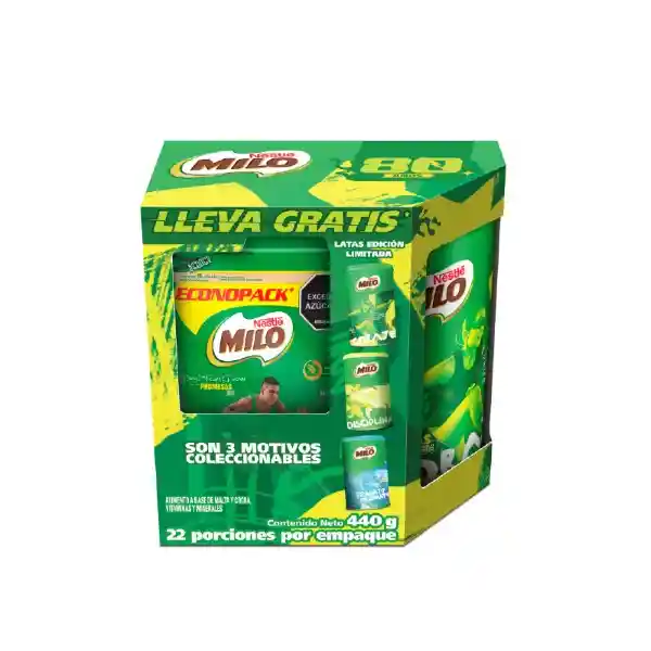 Milo Bebida en Polvo Coleccionable