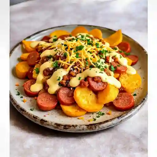 Salchipapa Para 3 Personas