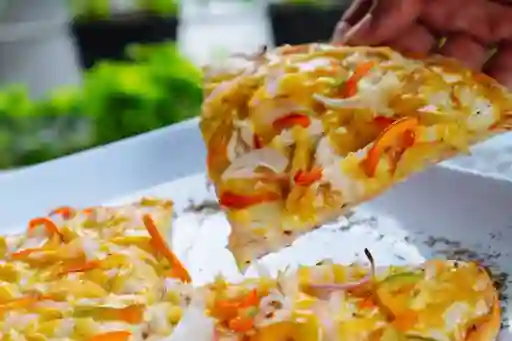 Pizza Pollo Miel Mostaza