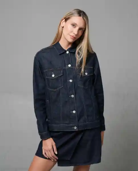 Chaqueta Mujer Azul L 222G008_AZU194027 Rifle