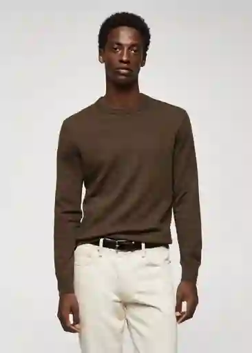 Jersey Lotus Khaki Talla XL Hombre Mango