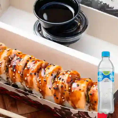 Combo Alaska Roll + Agua Brisa 600 ml