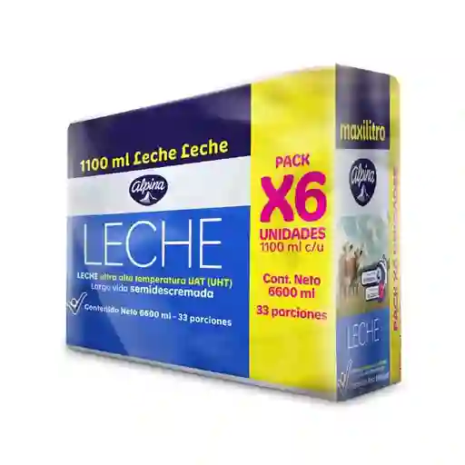 Alpina Leche Semidescrema