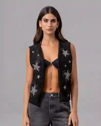 Chaleco Mujer Negro Noche Ultraoscuro Talla M 67078 Rifle
