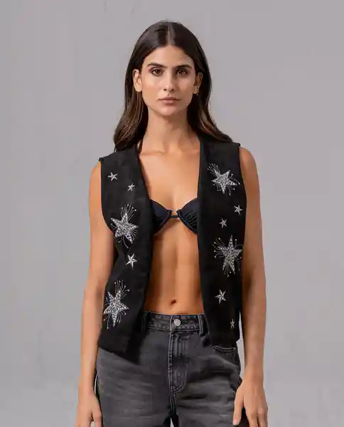Chaleco Mujer Negro Noche Ultraoscuro Talla M 67078 Rifle