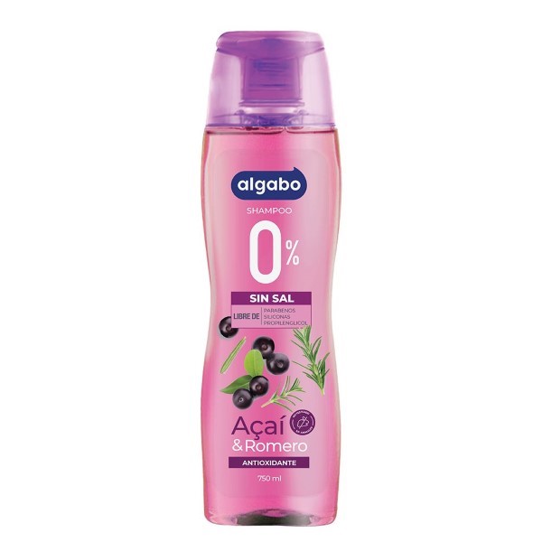 Algabo Shampoo Açaí y Romero 750 ml