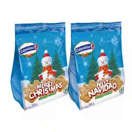 Colombina Galletas Feliz Navidad