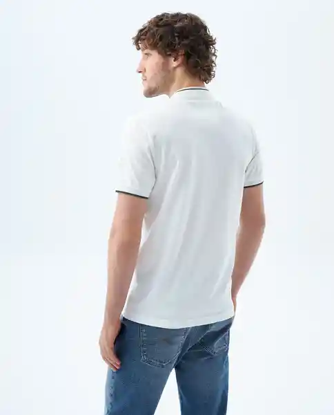 Camiseta Hombre Crudo Talla L 800G003_CRU110606 Americanino