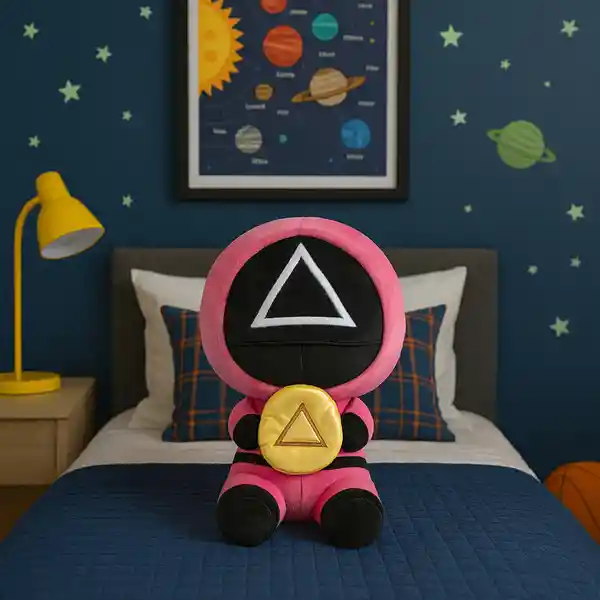 Peluche Guardia Rojo Juego Del Calamar Serie Miniso