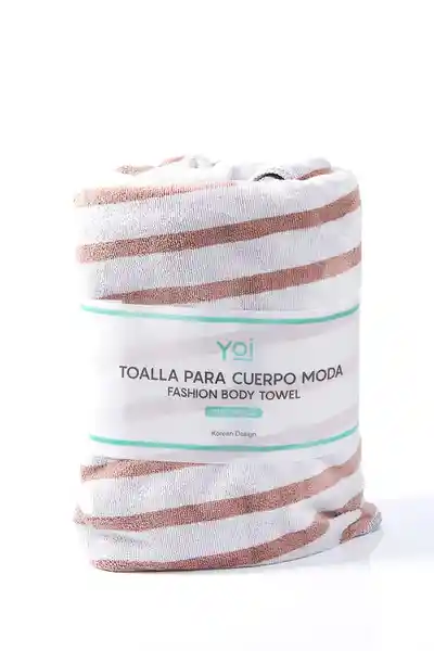 Yoi Toalla Doble Color Para el Cuerpo 140 cm Ref. To134