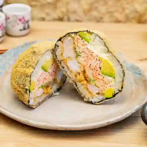 Burger Ebi Crocante +postre