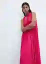 Vestido Turmalin-A Fucsia Talla S Mujer Mango