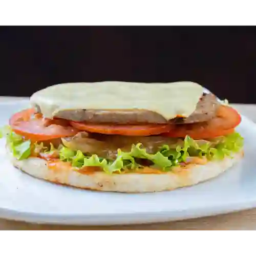 Hamburguesa de Arepa