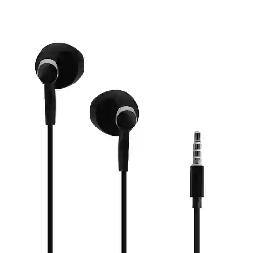 Audífonos de Cable Medianos Negro Miniso