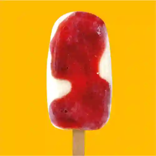 Paleta Fresas con Crema