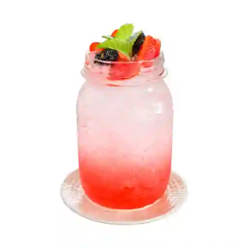 Soda de frutos rojos/ amarillos/verdes