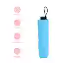 Sombrilla Clásica de Color Sólido Azul Claro Miniso