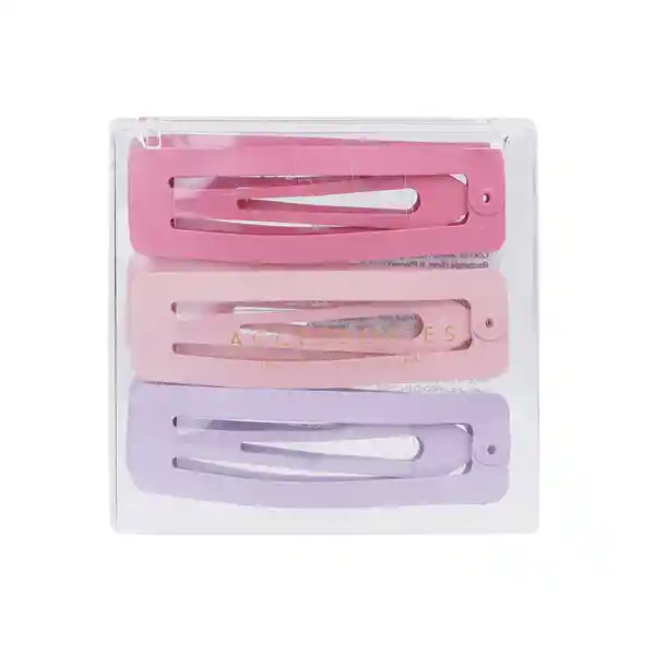 Miniso Hebilla Rectangular para Cabello Colorful