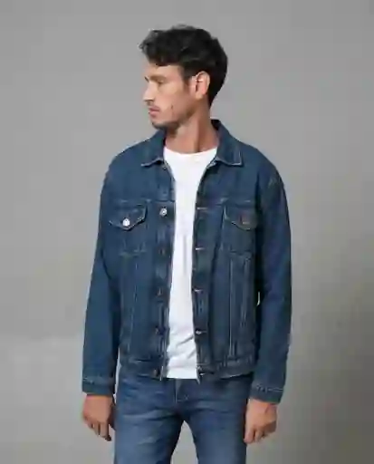 Chaqueta Hombre Azul Talla M 123G003_AZU194024 Rifle