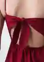 Enterizo Lexa Mujer Rojo Oscuro Rojo Rítmico Talla L 463G330 Naf Naf