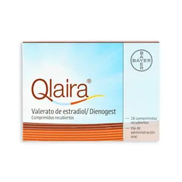 Qlaira Comprimido Recubierto (3 mg/3 mg)