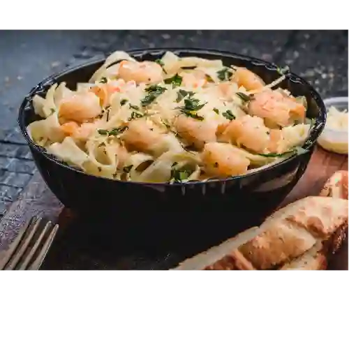 Pasta con Camarones
