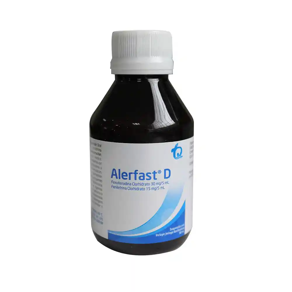 Alerfast D Suspensión Oral (30 mg / 15 mg)