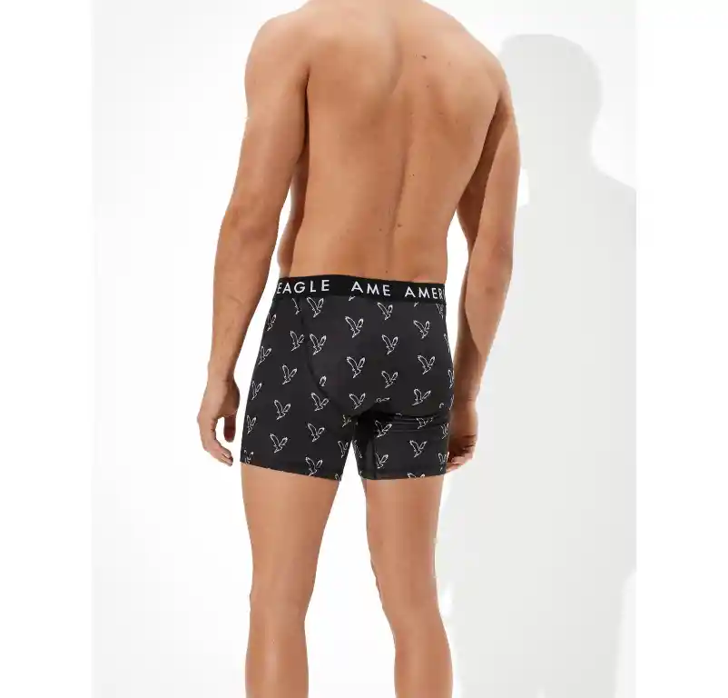 Bóxer Negro Talla X-small Hombre American Eagle